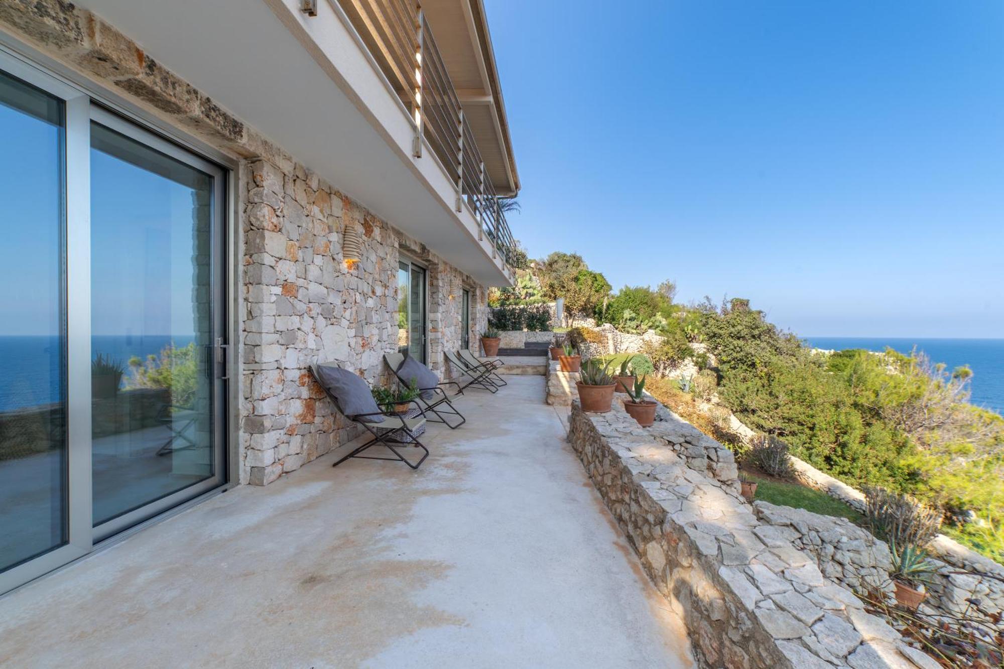 Villa Cliff Галяно дел Капо Екстериор снимка