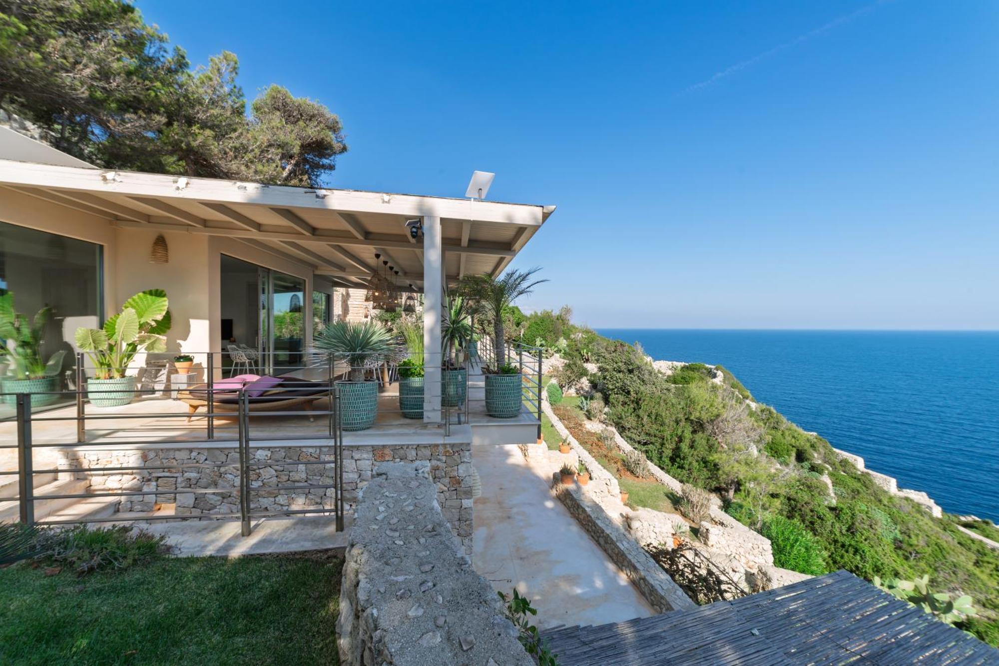 Villa Cliff Галяно дел Капо Екстериор снимка